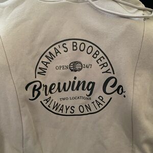 Mama’s Boobery.  Nursing hoodie maternity